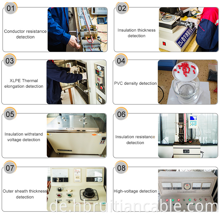 1,5 mm 2,5 mm 4 mm 6 mm 300/500V Single Core Building Cu -Stromkabeldraht